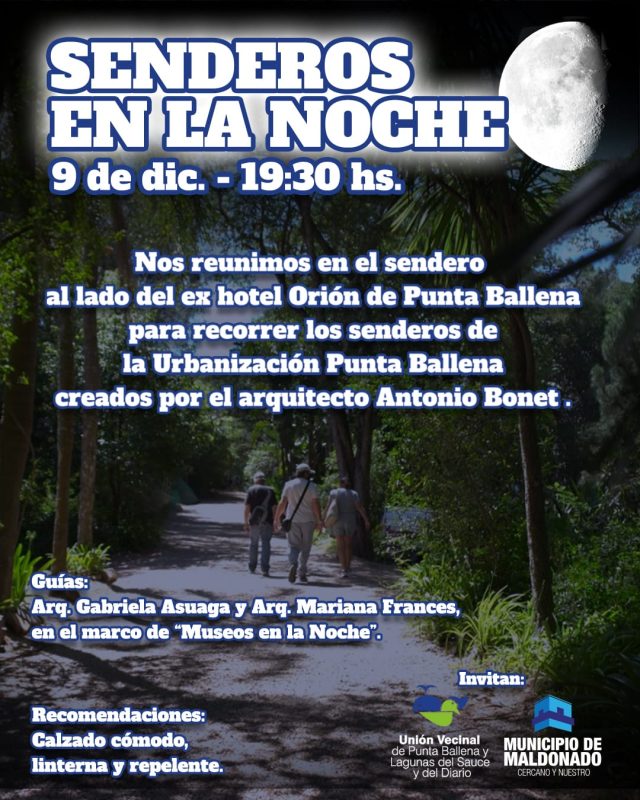 El viernes se inician «Senderos en la noche»