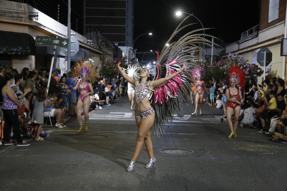 Resultados de la prueba de categorización de las Escuelas de Samba