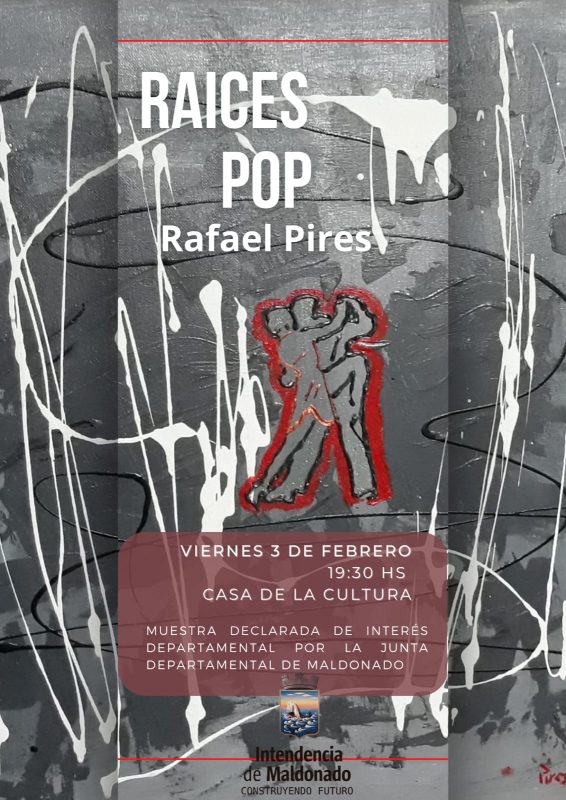 El artista plástico Oso Pires expone en la Casa de la Cultura de Maldonado