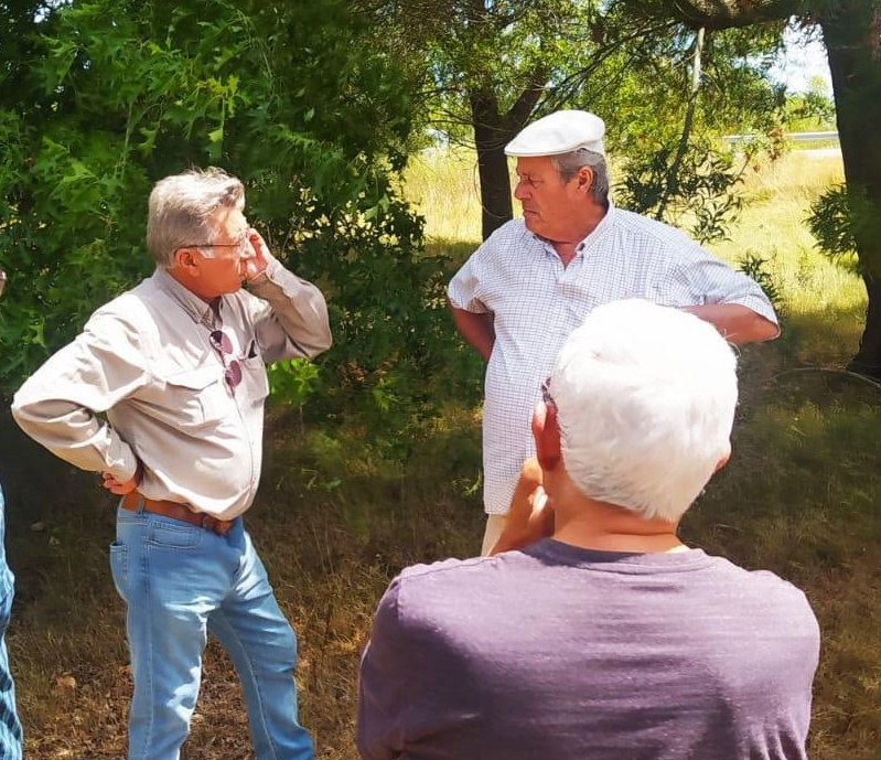 Antía y Darío Pérez recorrieron centros de adicciones en Maldonado
