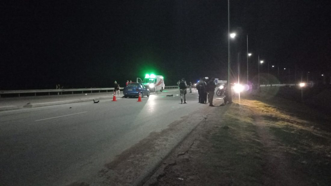Una mujer resultó fracturada tras un accidente de tránsito en Maldonado