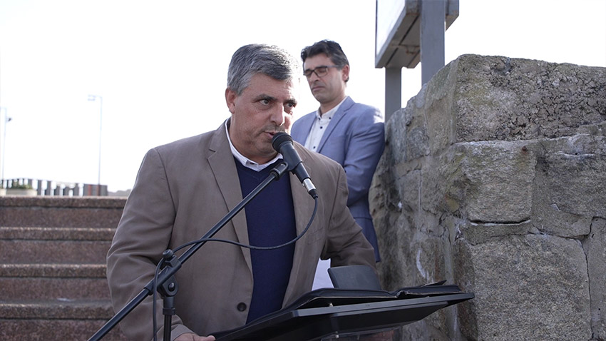 Carballal encabezó homenaje a Kaloper