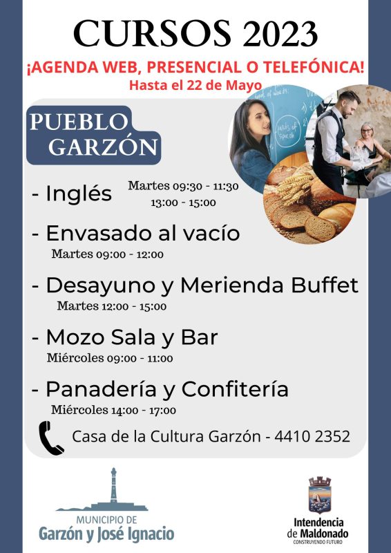 Vecinos de jurisdicción de Garzón se pueden anotar a cursos municipales