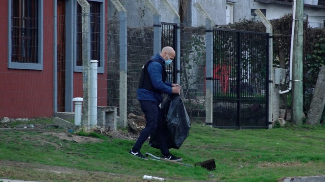 Encontraron restos óseos en San Carlos