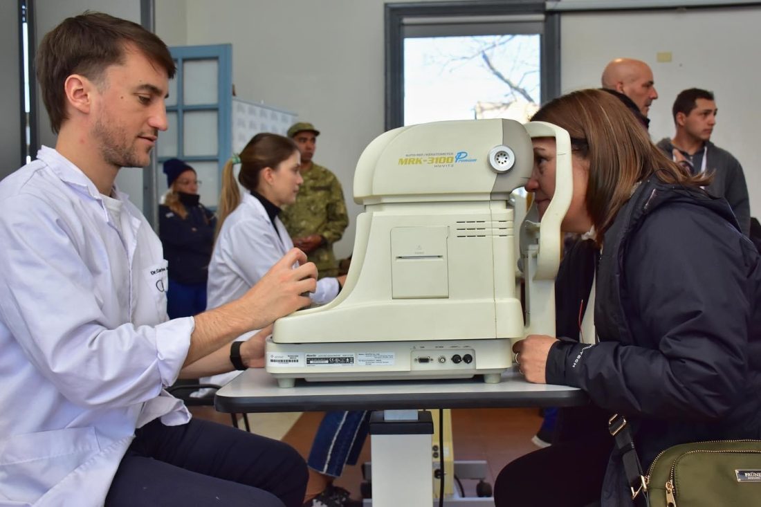 Hospital de ojos de ASSE realizó una jornada de control en el Municipio de Maldonado