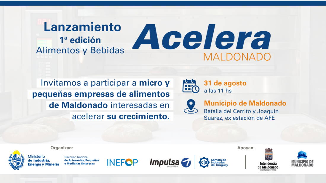 Acelera Maldonado. LATU e INEFOP presentan en el Municipio de Maldonado su nuevo Programa
