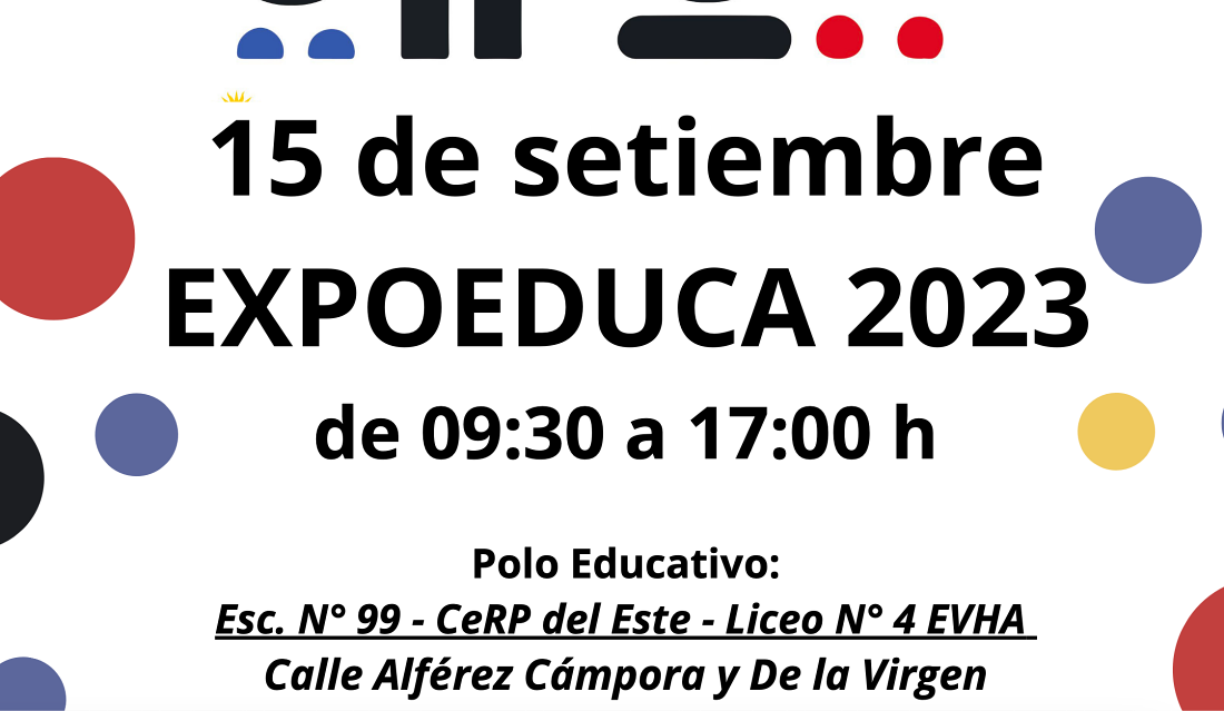 El viernes se realiza la Expoeduca en Maldonado