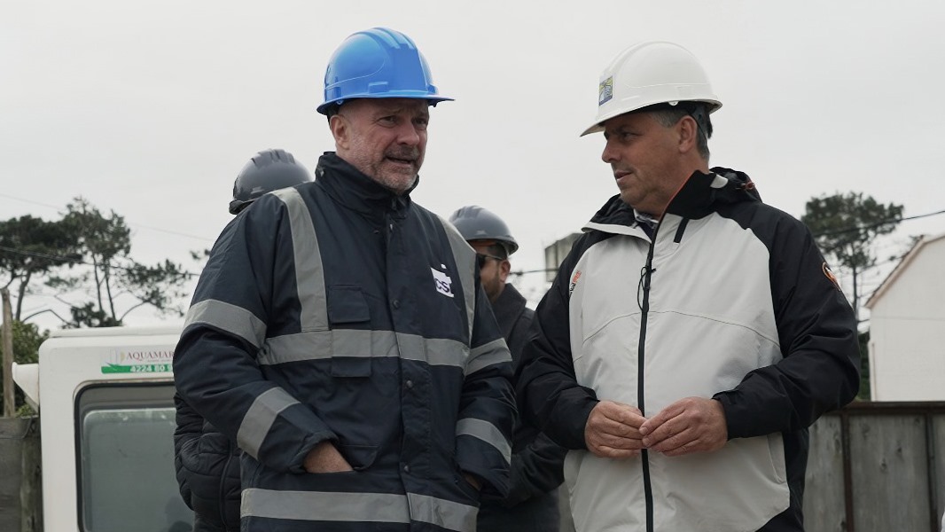 Carballal recorrió obras del nuevo San Rafael