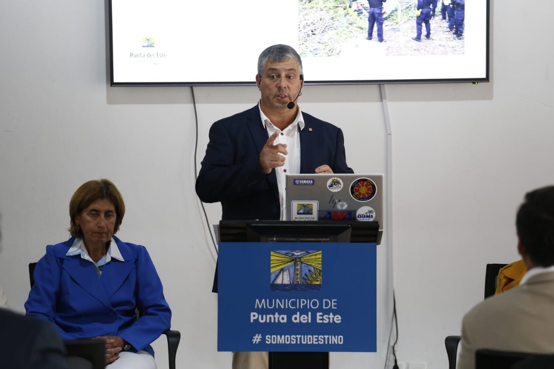 Carballal pasó raya a un año repleto de obras, actividades y mejoras de espacios públicos en Punta del Este