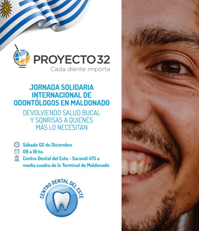 Importante jornada solidaria de odontología en Maldonado