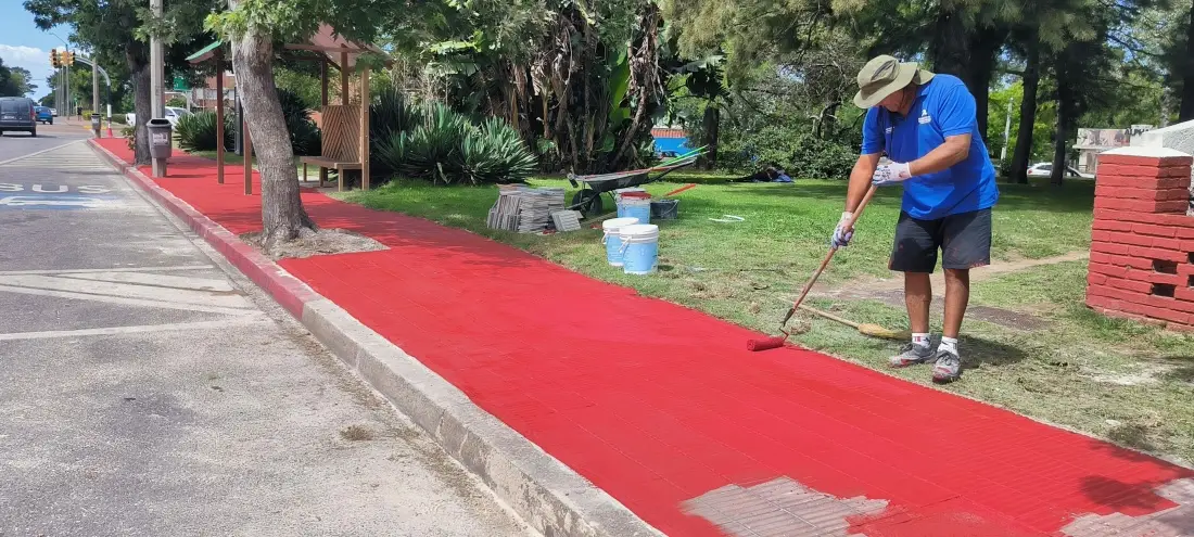 Acondicionan veredas en Maldonado