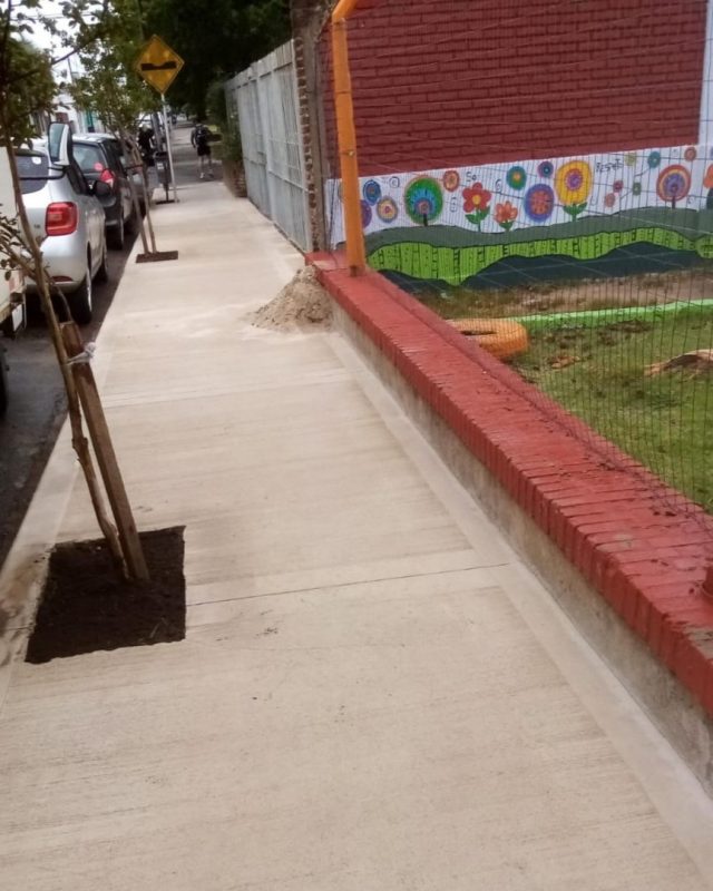 Municipio de Maldonado anunció que siguen trabajos de mejoras en veredas