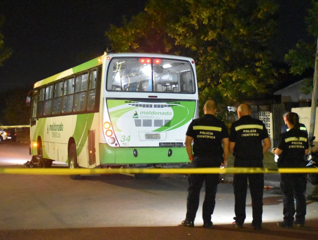 VIDEO: accidente de tránsito fatal en Maldonado
