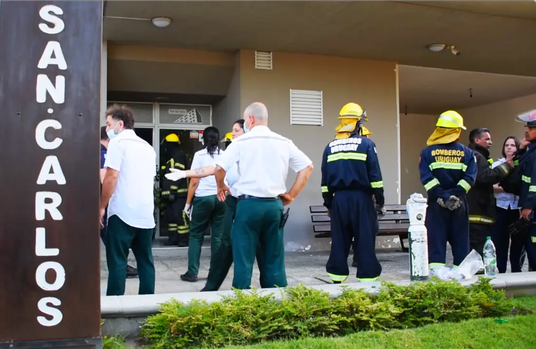 VIDEO: vecinos de un edificio de San Carlos se tuvieron que autoevacuar
