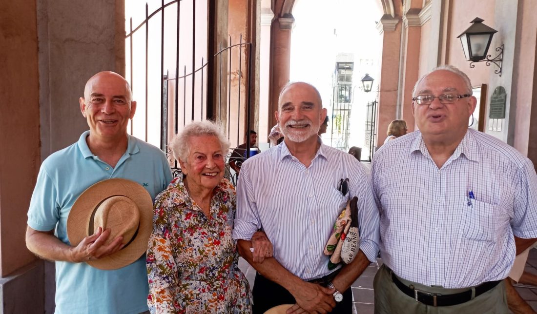 AUDIO: este fue el mensaje del Presidente Lacalle a Doña Olga Burghi en sus 102 años