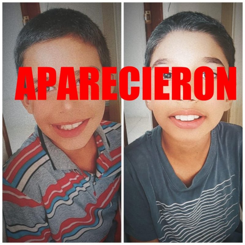ATENCIÓN: aparecieron los dos niños que eran buscados en San Carlos