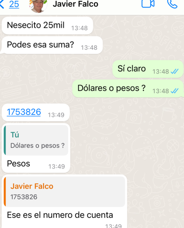 Le robaron el WhatsApp a un concejal de Garzón y esta fue la estafa que quisieron hacer