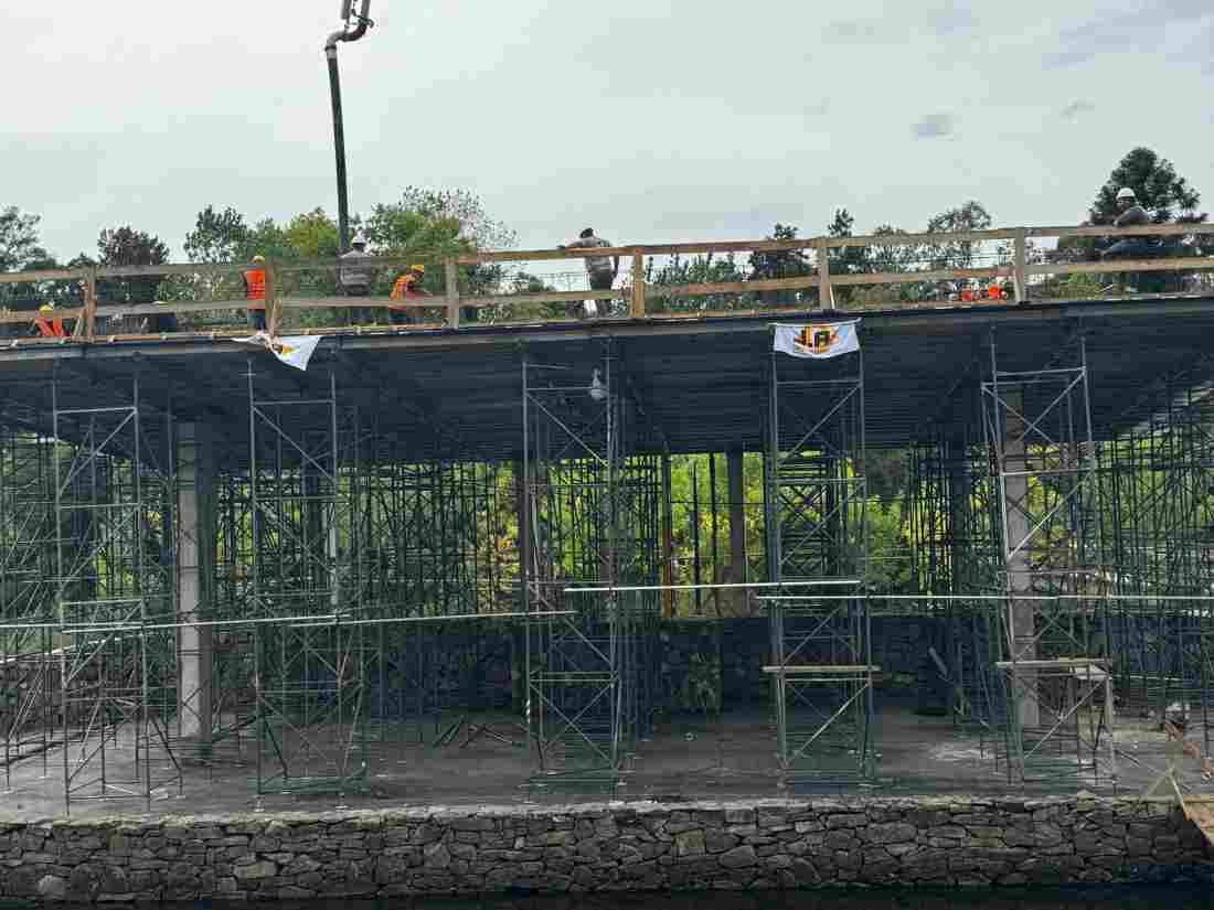 Entre fines de abril y primeros días de mayo, San Carlos dejará inaugurado el nuevo teatro de verano