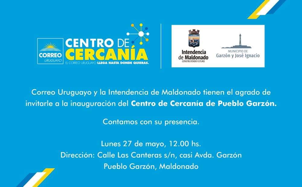 Inauguran centro de cercanía del Correo en Garzón