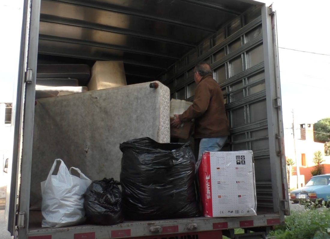 Esta mañana partió desde Maldonado el primer camión de donaciones hacia el departamento de Treinta y Tres