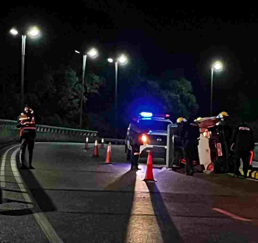 Video reporte de accidente en Solanas