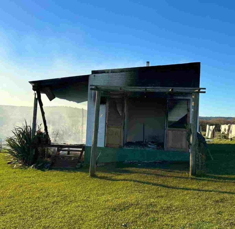 Dos muertos en un incendio en Garzón