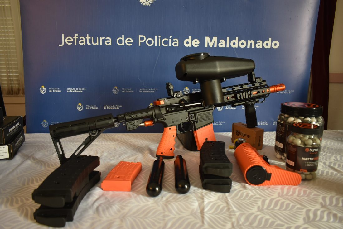Estas son las nuevas armas que llegaron a Maldonado para combatir a la delincuencia
