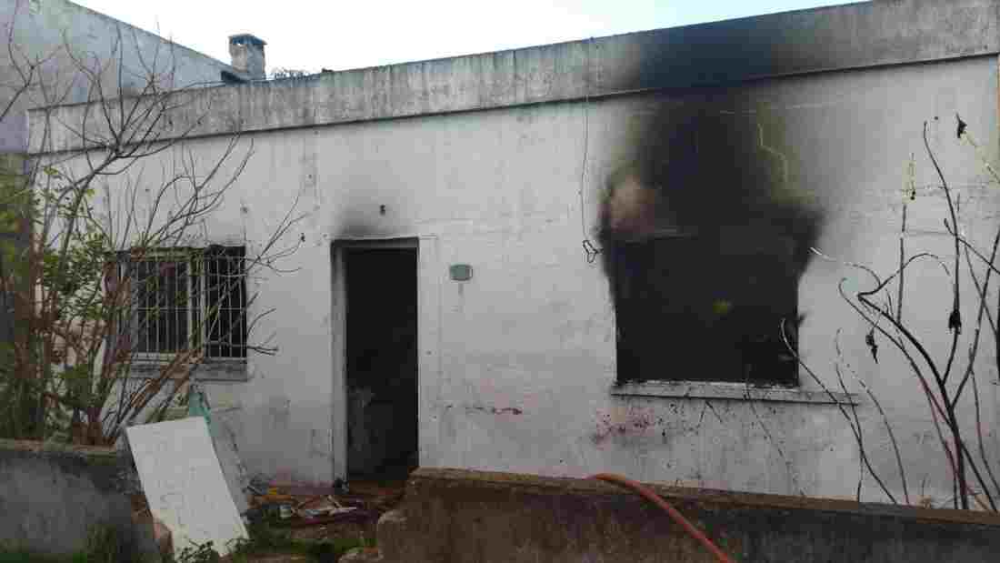 Incendió en una casa en San Carlos