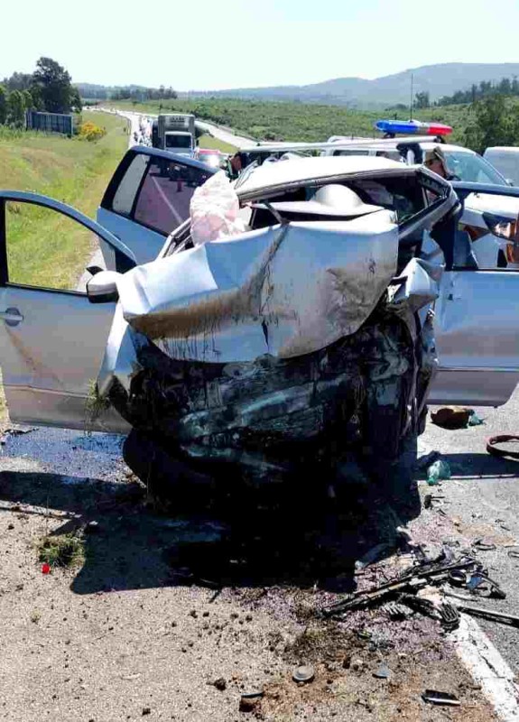 Dos fallecidos en un accidente de tránsito en la Ruta Interbalnearia