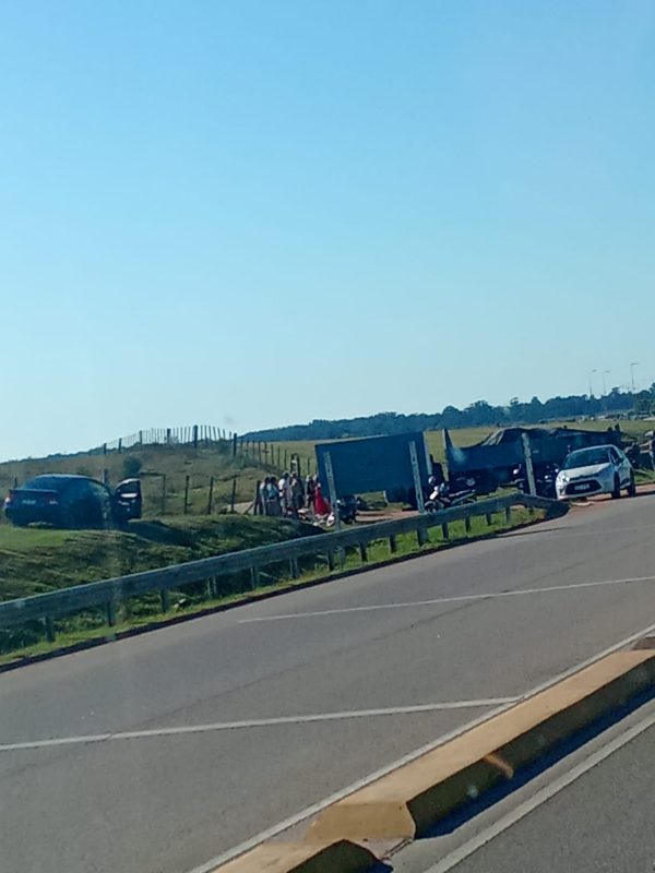 Esto fue lo que pasó esta mañana en la pista de picadas de Maldonado