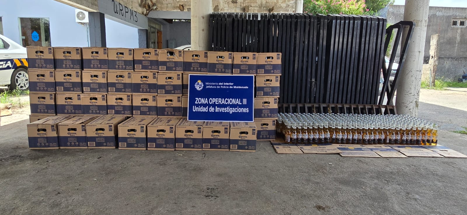 Desarticulan contrabando de cerveza en Maldonado: tres detenidos y sentencia judicial
