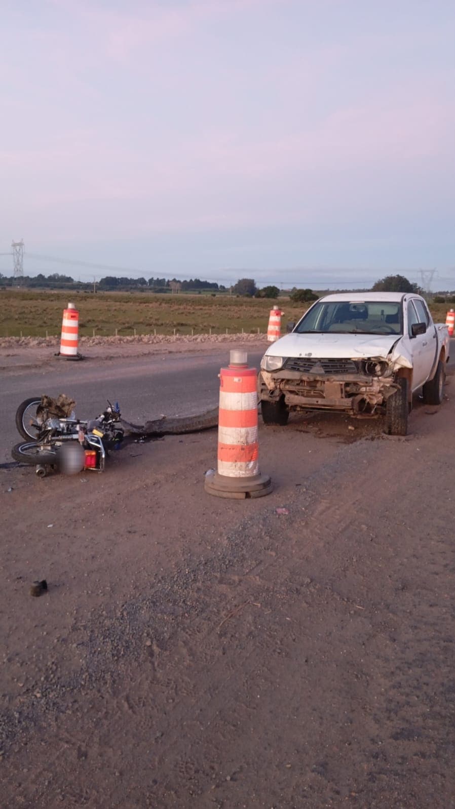 Fallece motociclista tras siniestro en ruta 9