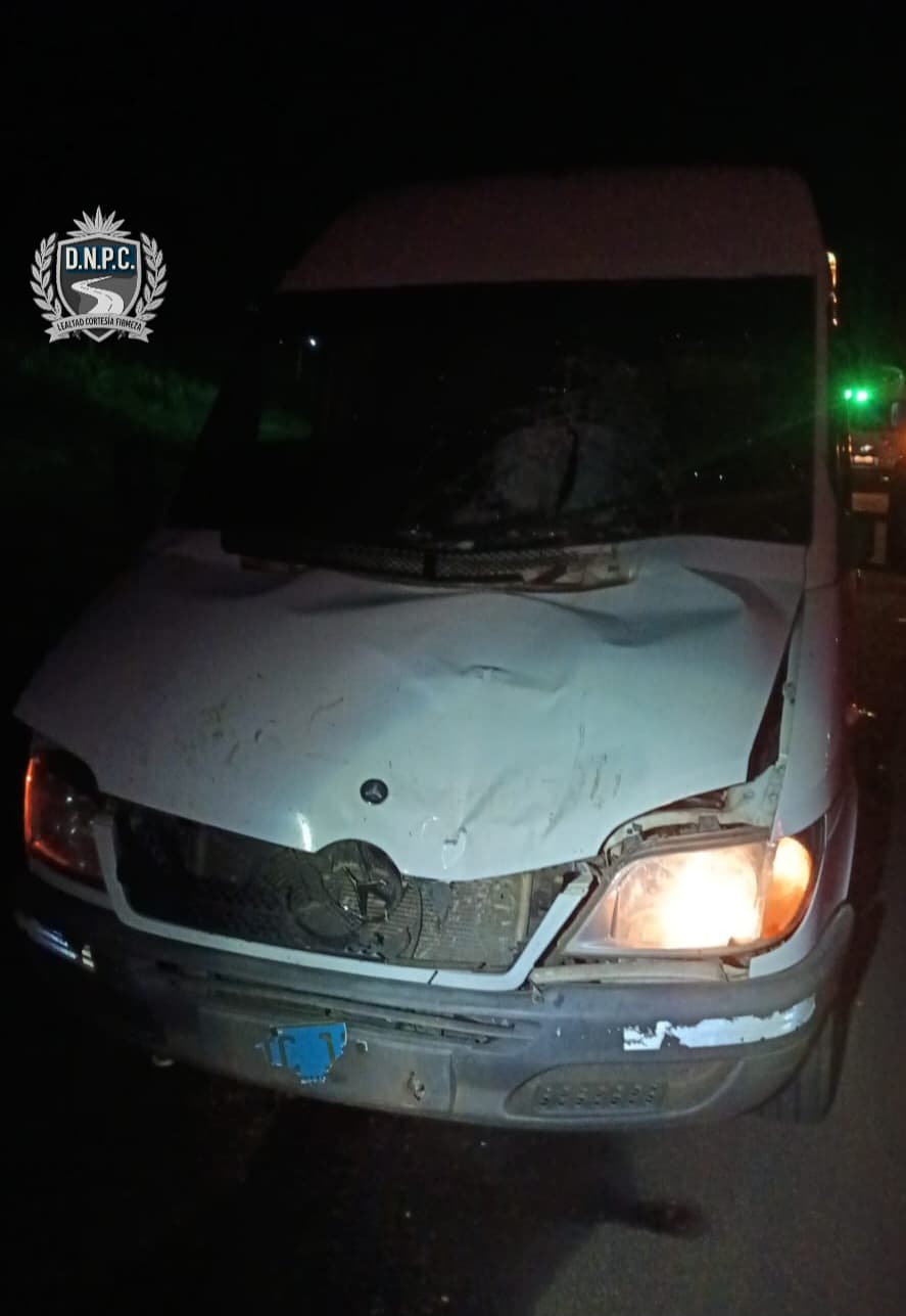 Accidente fatal en Salto. Un peatón falleció tras ser embestido por una camioneta