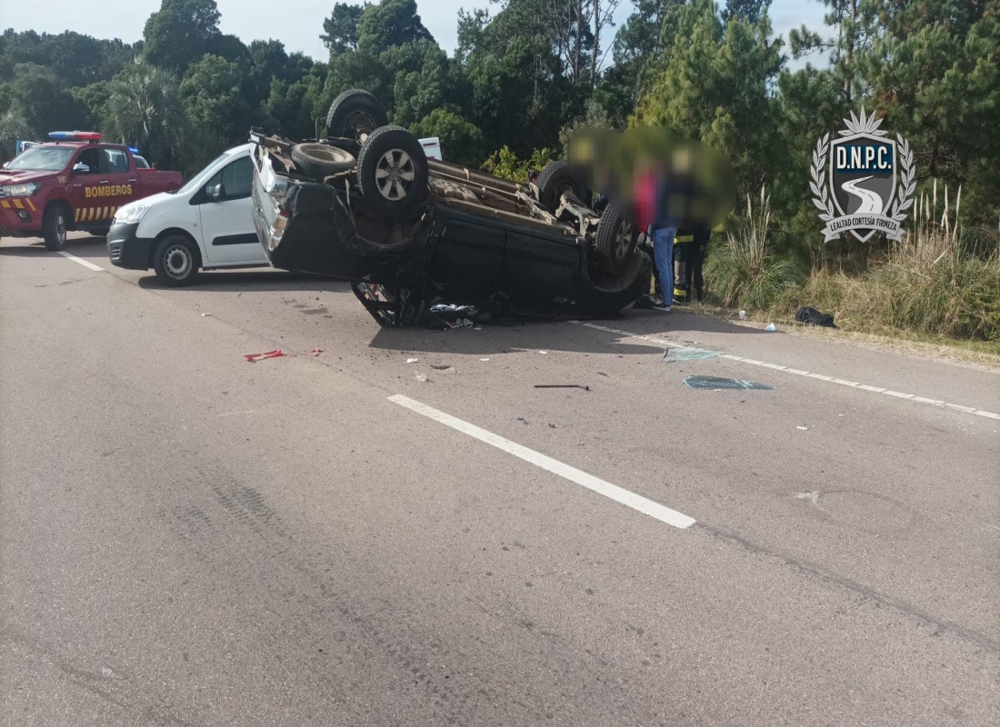 Grave siniestro en Rocha dejó múltiples lesionados