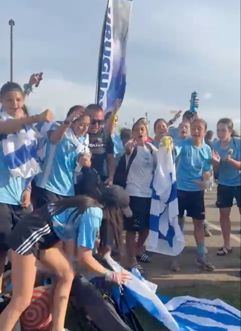 Histórico triunfo de Maldonado representando a Uruguay en Estados Unidos: selección femenina sub-14 se consagra campeona en la USA Cup
