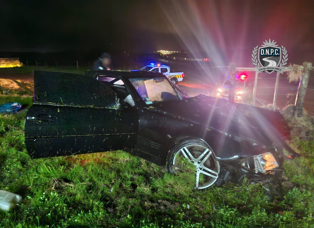 Trágico accidente en Ruta 93: dos fallecidos en Maldonado