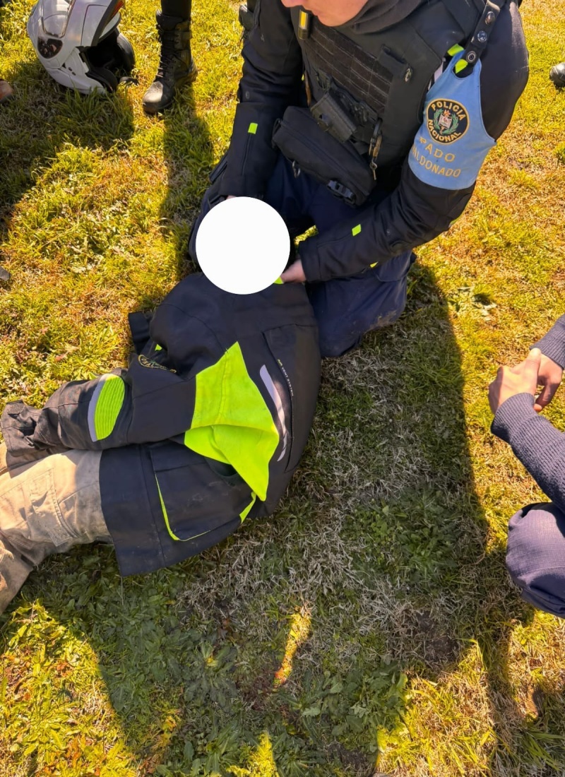 Rápido accionar policial y solidaridad ciudadana permitieron rescatar a un niño en el Puente Garzón