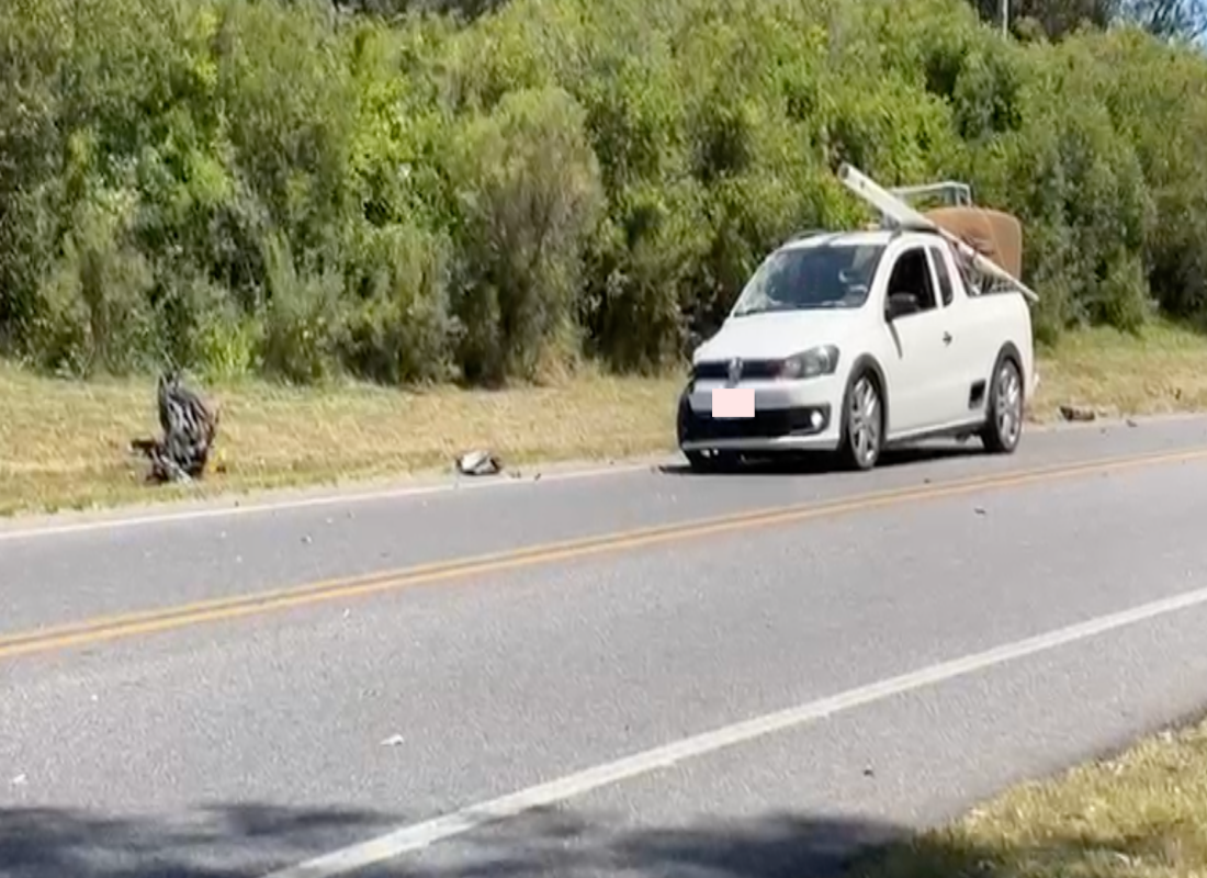 Video reporte: un hombre murió en un accidente en la Ruta 37