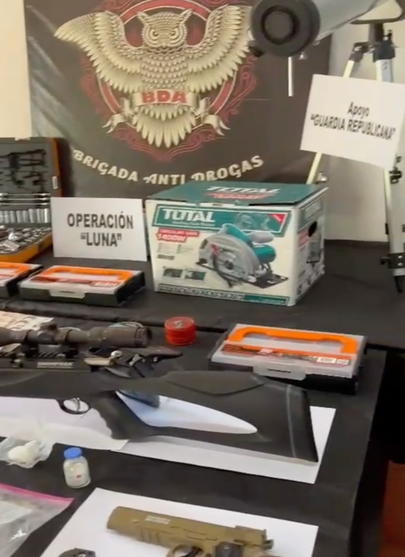 Operación Luna: incautan armas, drogas y objetos hurtados tras allanamientos en Maldonado