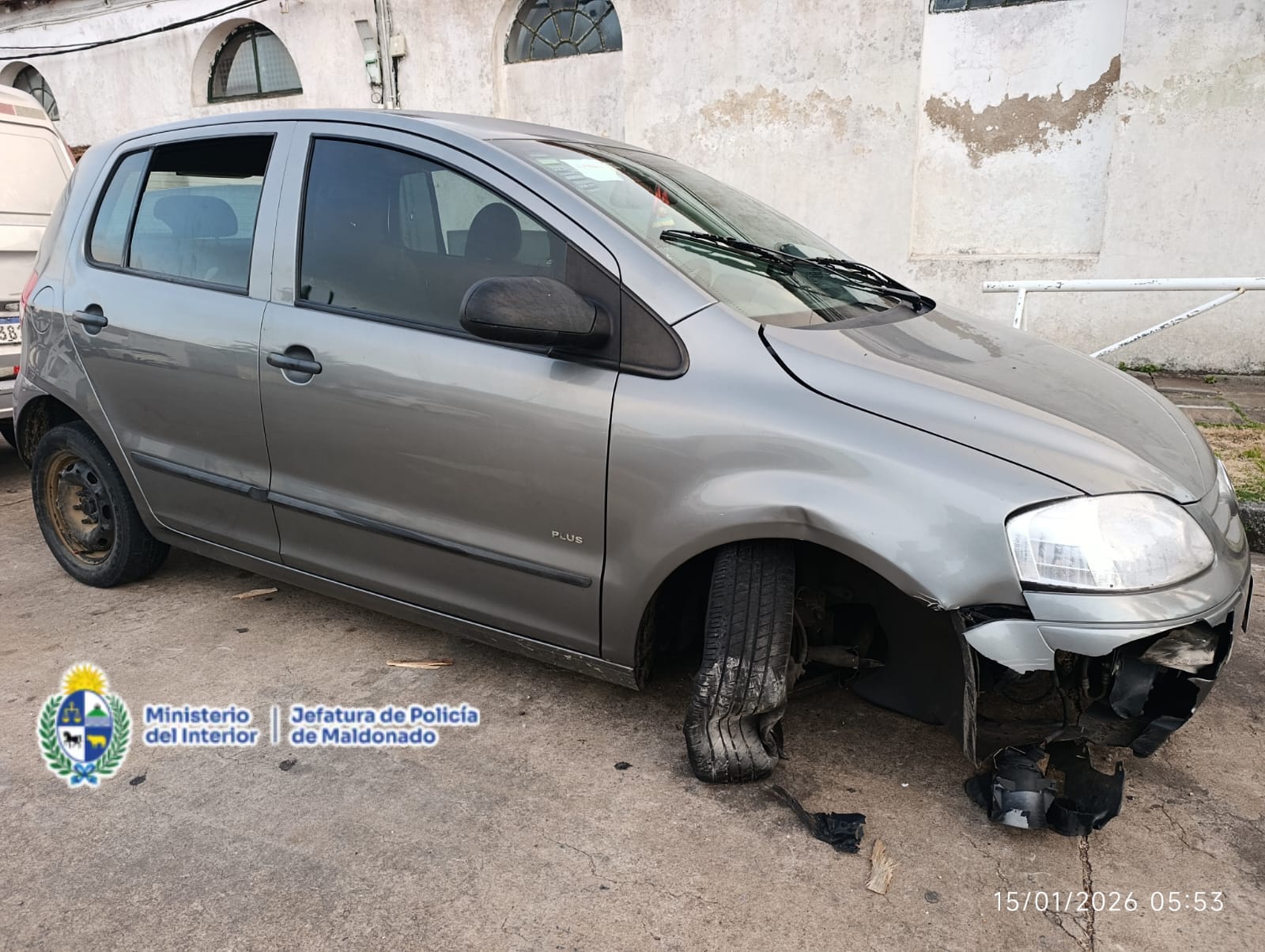 Persecución, choque y disparo en Punta del Este: dos detenidos y sustancias incautadas