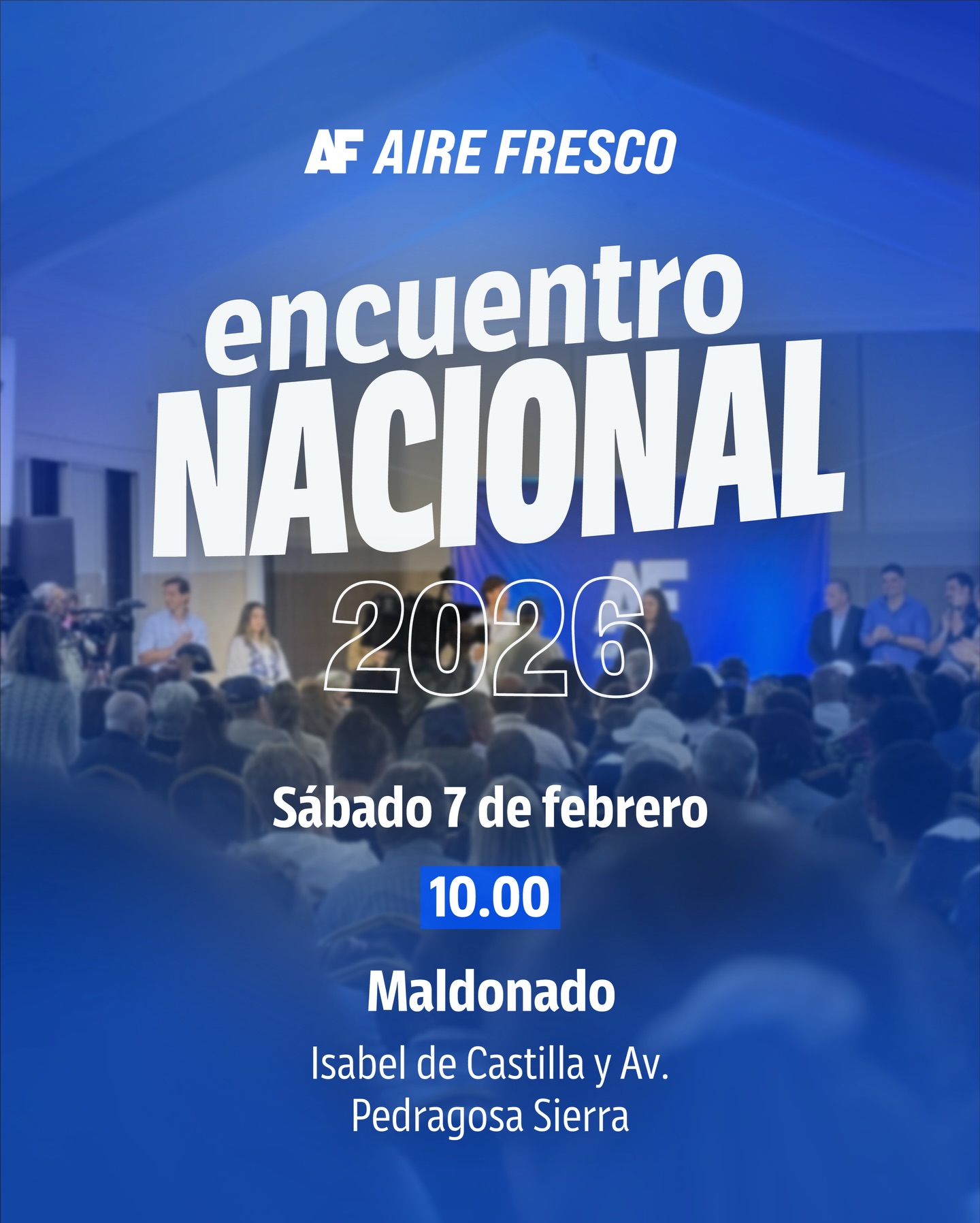 Aire Fresco realizará su Encuentro Nacional 2026 en Maldonado