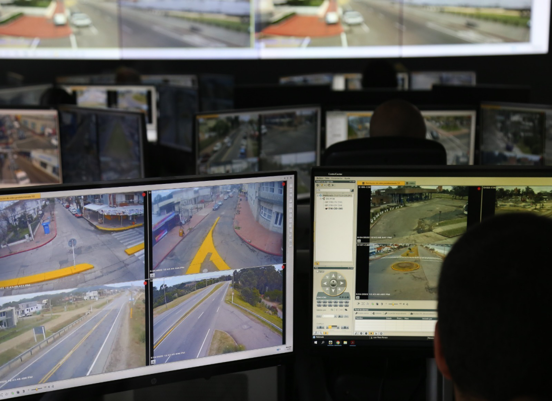 El Ministerio asumirá el soporte del sistema de videovigilancia del Centro de Comando Unificado de Maldonado