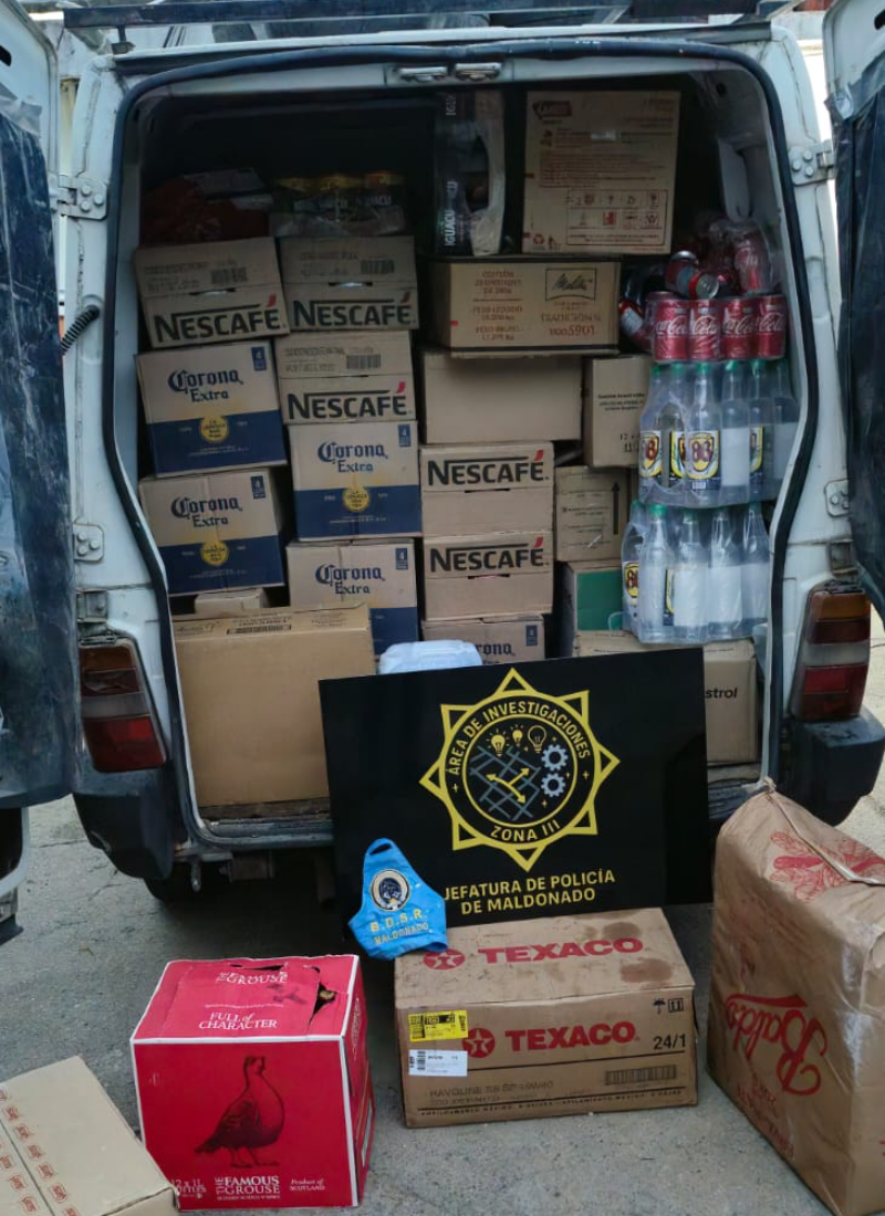 Guarda Rural incautó mercadería en infracción aduanera durante control en Ruta 39