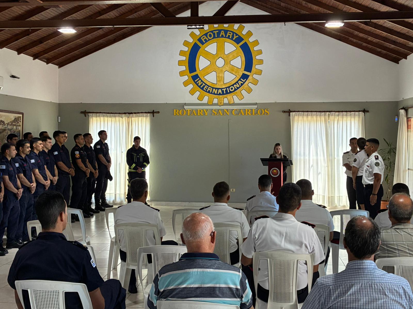 Cambios en Bomberos de San Carlos: asume Gabriel Rivero