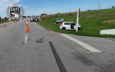 Choque en Ruta 9 deja siete lesionados en Gregorio Aznárez