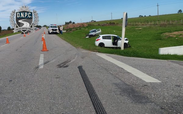 Choque en Ruta 9 deja siete lesionados en Gregorio Aznárez
