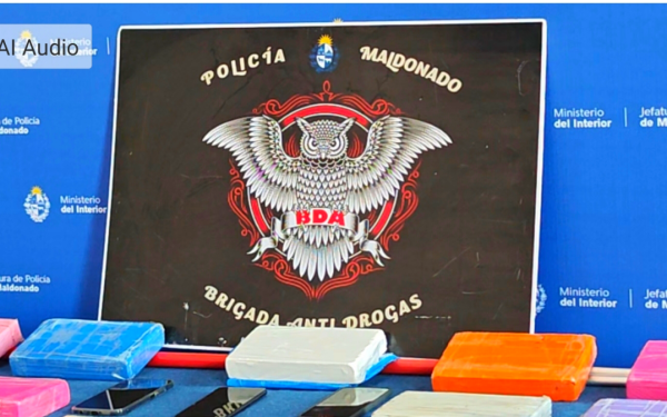 Policía de Maldonado incautó más de 4 kilos de cocaína, 8 kilos de marihuana, armas, municiones y dinero