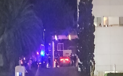 Operativo de urgencia en Ruta 93: Policía escoltó a un hombre desvanecido hasta el sanatorio