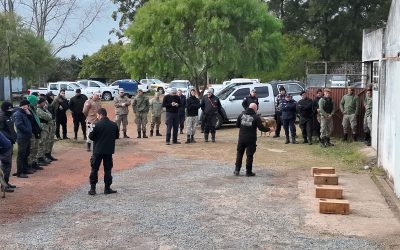 Soriano fue sede del primer encuentro nacional de canes detectores K-9