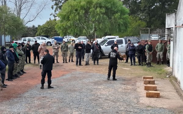 Soriano fue sede del primer encuentro nacional de canes detectores K-9